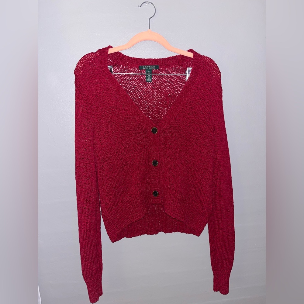 Ralph Lauren Button Up Cardigan